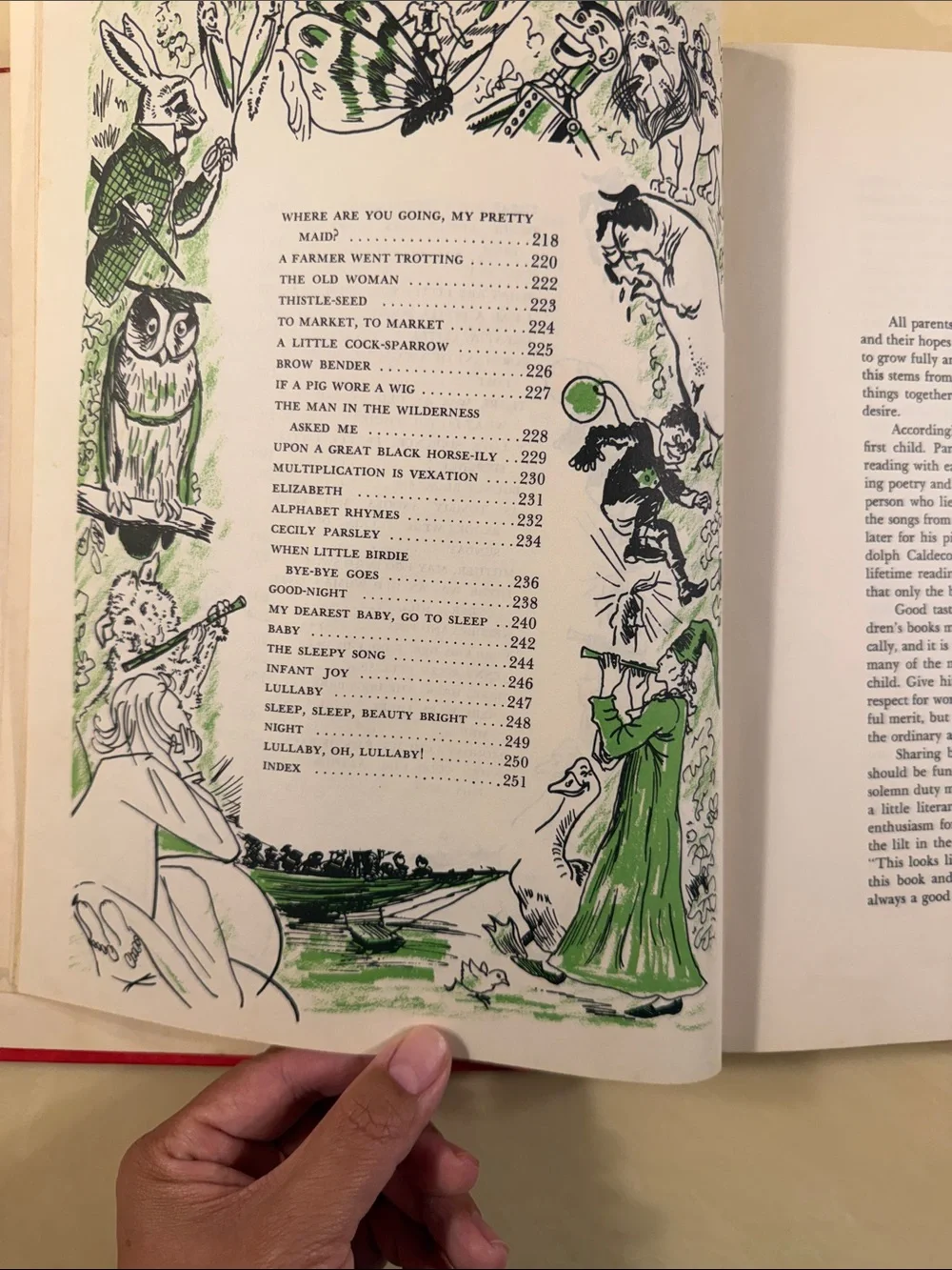 Vintage hardback Best Loved Nursery Rhymes and Songs.